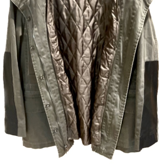 Pure DKNY Green Safari Jacket Size Small - Picture 5 of 7